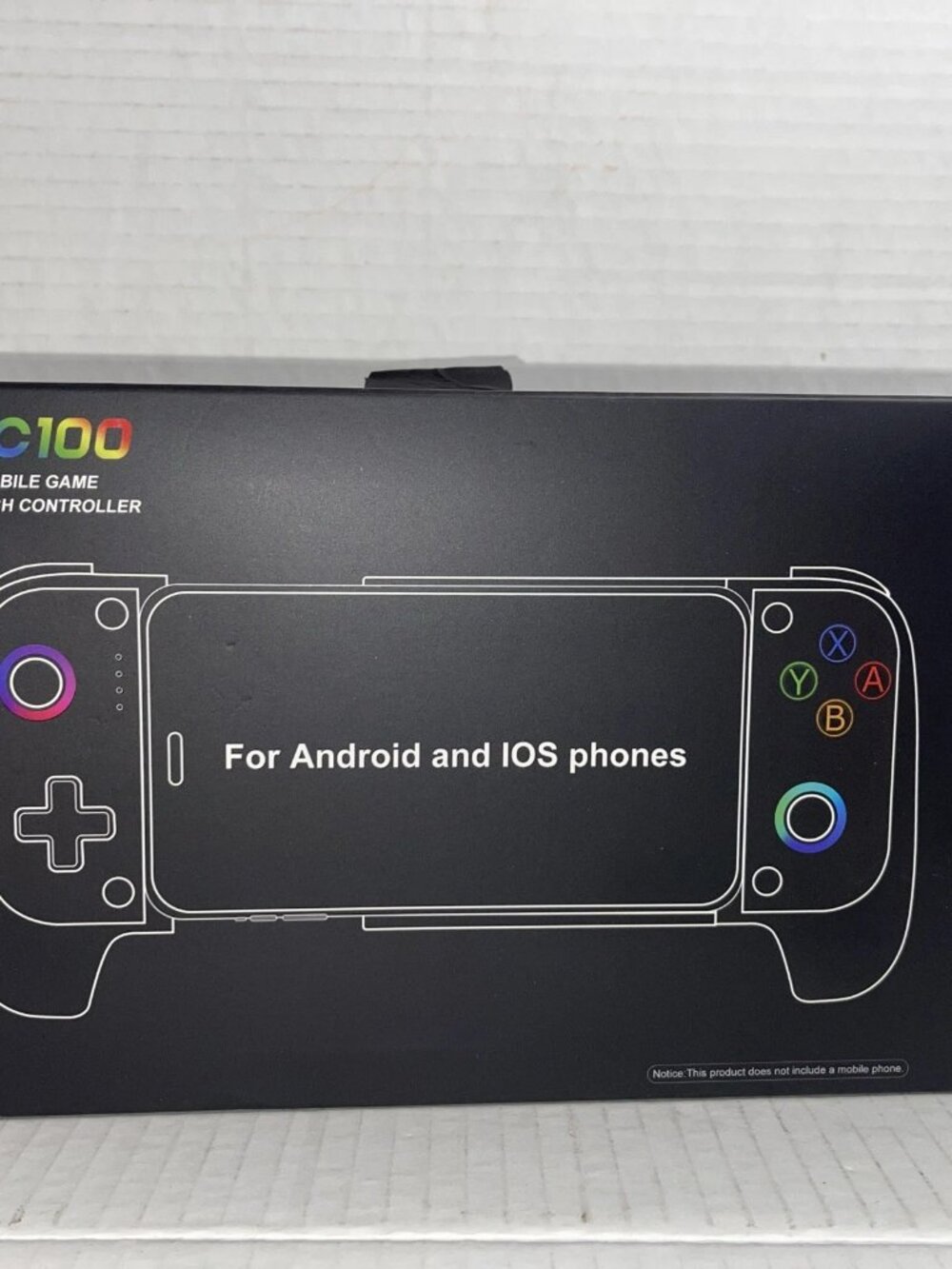 Mobile Game Stretch Controller MC100 for Android & IOS Phones Black Brand New